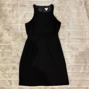 JCrew black sheath suit dress size 4